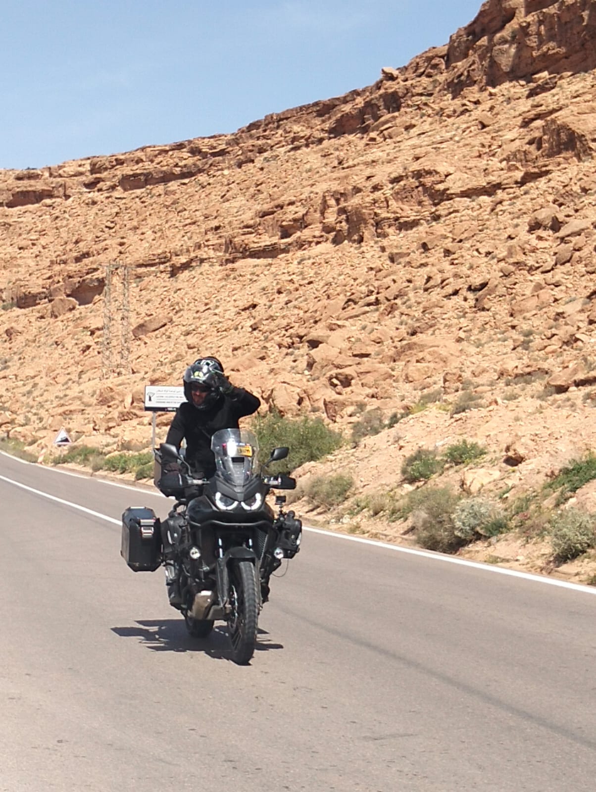 Moto en Marruecos