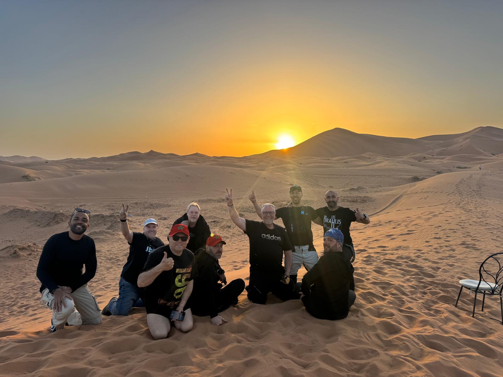 Atardecer desierto
